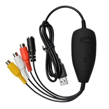 Ezcap 172 USB 2,0 видеозахвата HD видео конвертер рекордер преобразования аналогового видео аудио в цифровой формат для Windows 7 8 10