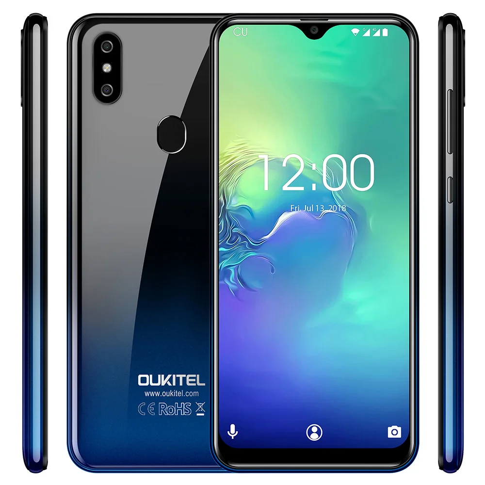 OUKITEL C15 Pro 4G смартфон 6 088 дюймов Android 9 0 Pie MT6761 четырехъядерный 2 ГГц IMG GE8300 Гб ram 16 rom