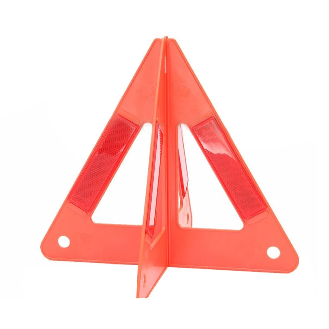 Car Emergency Breakdown Warning Triple-cornered Sign Red Reflective Safety Hazard Travel in