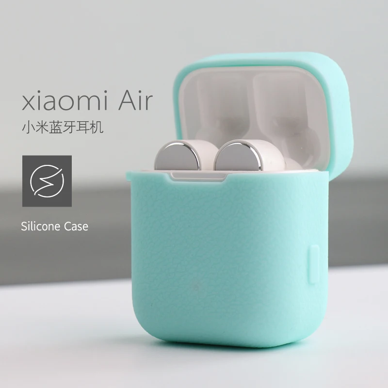 Силиконовый чехол для Xiaomi Airdots Pro чехол силиконовый чехол с карабином сумка с крючком для Air TWS беспроводная гарнитура зарядная коробка