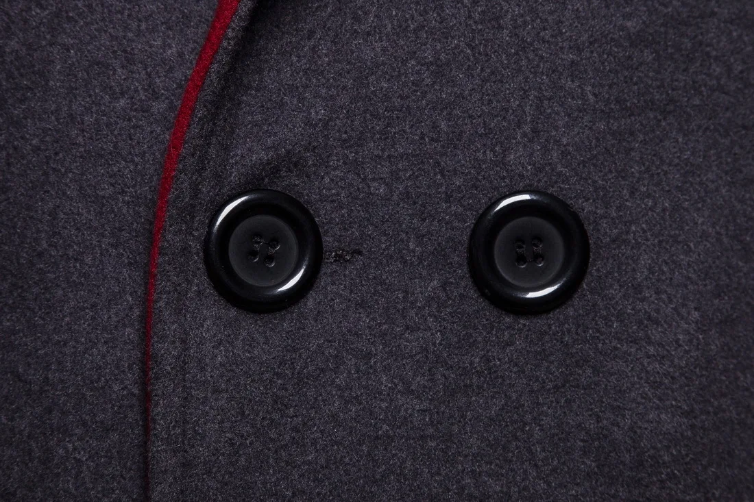 2019 Men's Clothing Explosions Hot New Double-breasted Hooded Belt Long Section Windbreaker Coat Men's Jacket Jacket