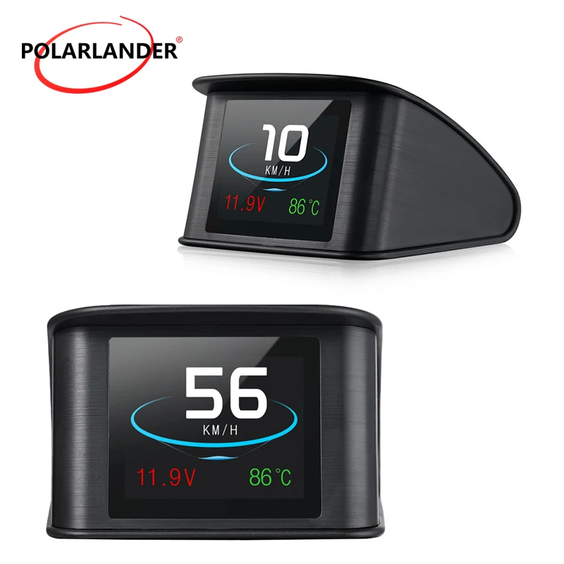 Измеритель температуры диагностический OBD 2 дисплей HUD P10 дюйма умный компьютер