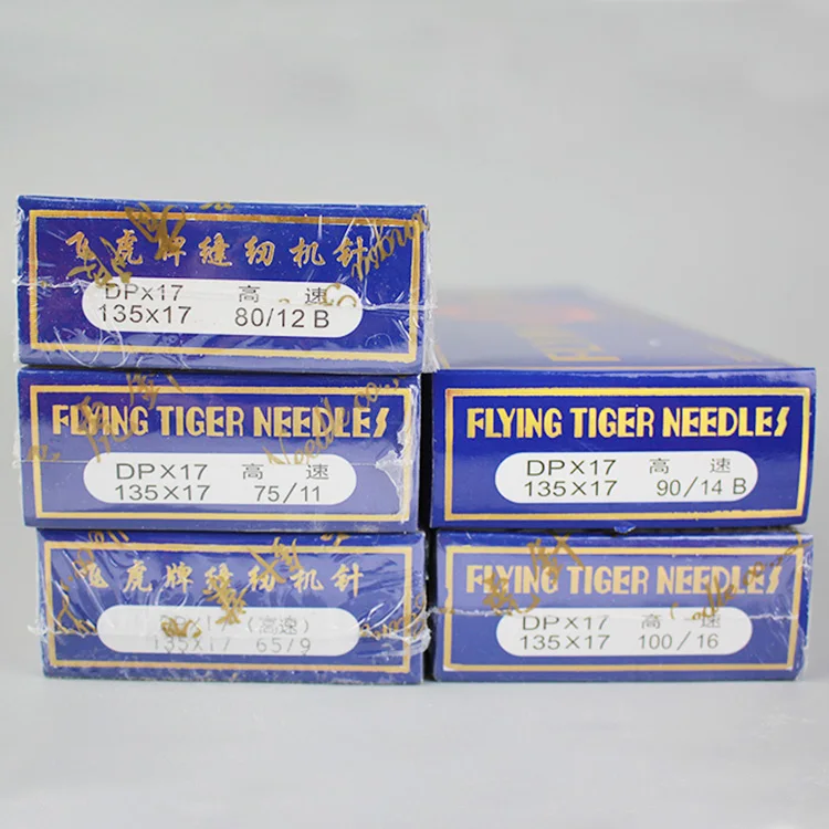 

100pcs/lot Flying Tiger DPX17,Industrial Sewing Machine Needles Stainless Steel,90/14B,110/18,160/23