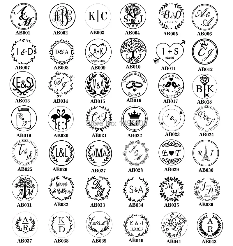  Free Shipping Customize logo Personalized image custom seal wax sealing stamp wedding Invitation Re - 32370381227