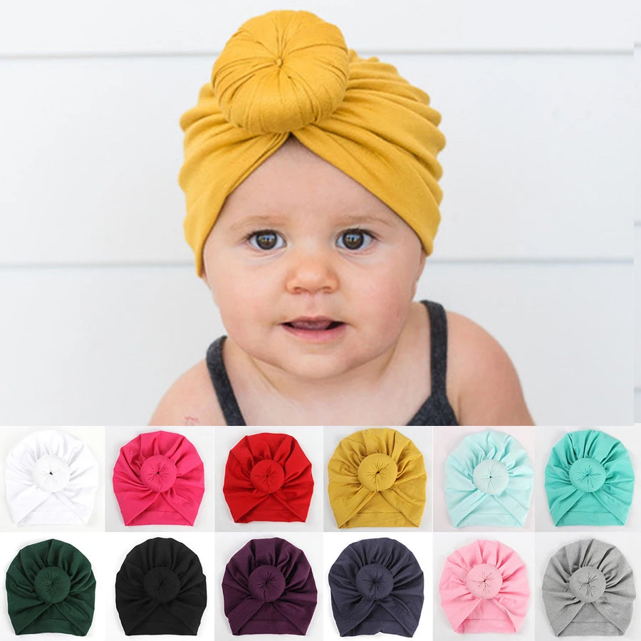 Baby Accessories Cute Newborn Toddler Kids Baby Boy Girl Indian Knot