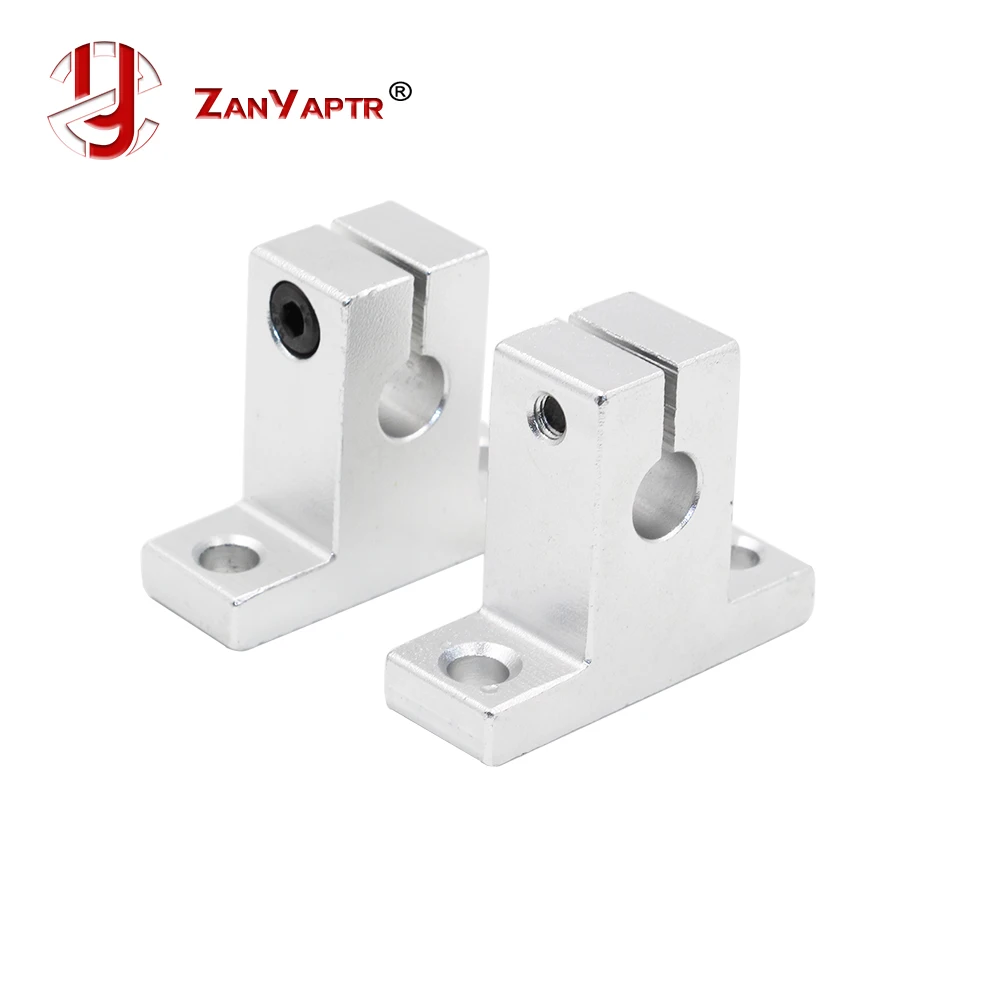 4 قطع خطي السكك الحديدية رمح 8 ملليمتر SK8 SH8A خطي السكك الحديدية دعم شافت XYZ الجدول CNC و ل 3D طابعة انزلاق الجدول