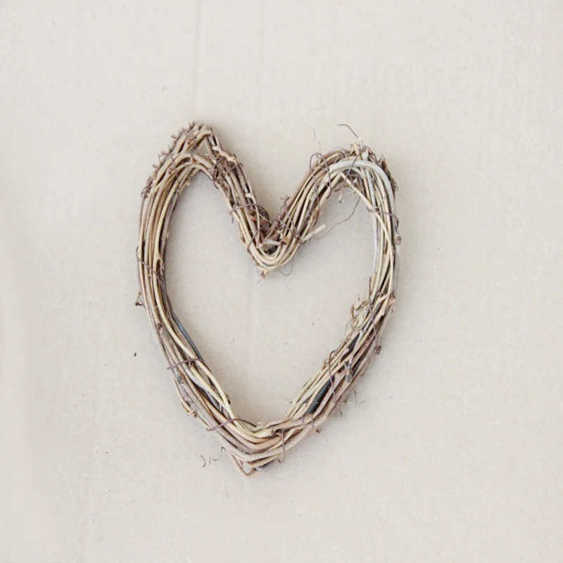 Decoration Christmas Wreath Dried Rattan Xmas Hanging Garland Wicker Ring