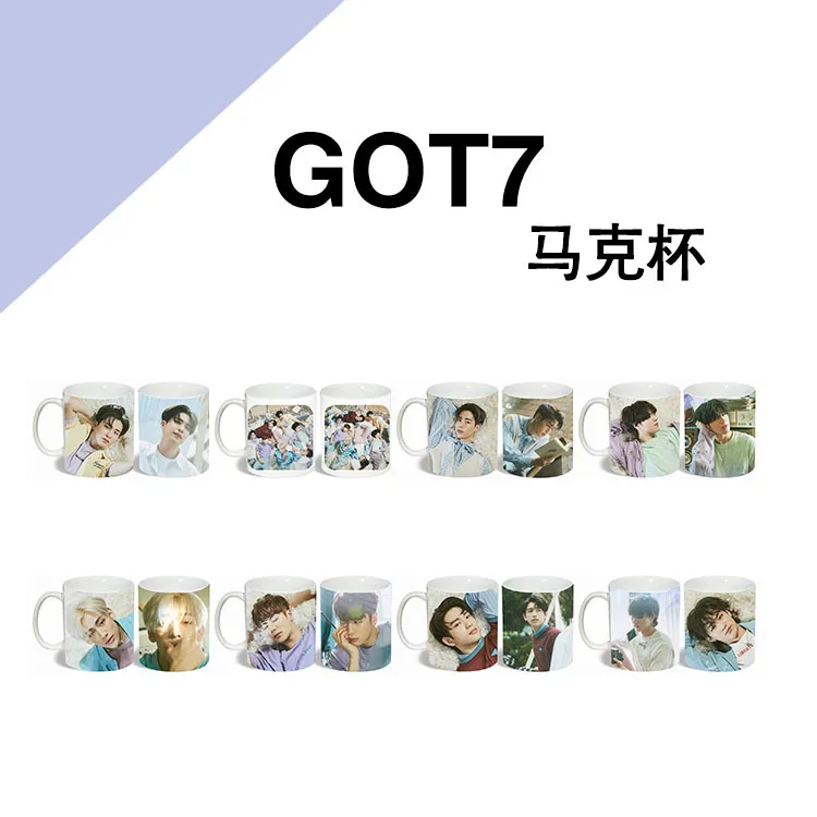 [MYKPOP]GOT7 PRSENT: YOU MARK JACKSON кофе кружка вода Молоко керамическая чашка креативная