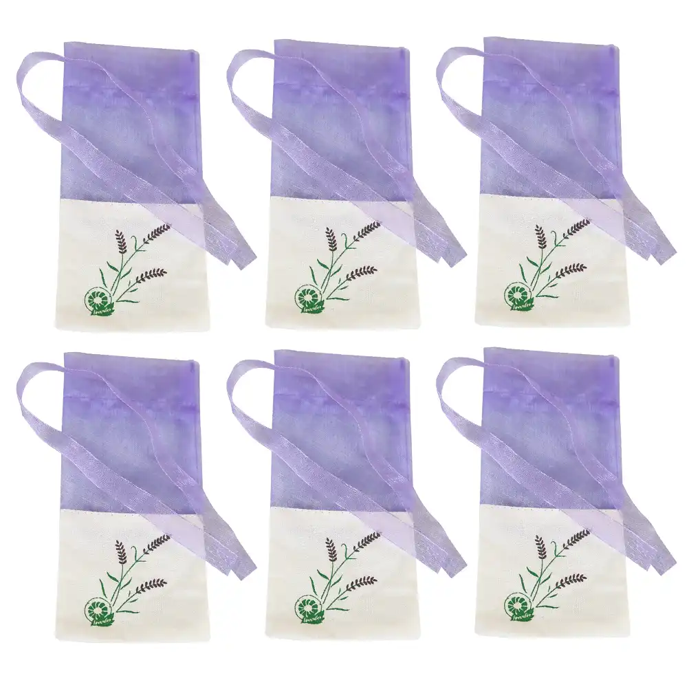 30Pcs Empty Sachet Bags Portable Lavender Fragrance Bag for Storage Seeds Spice