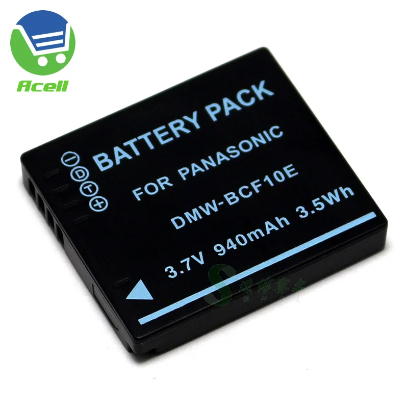 

DMW-BCF10E CGA-S/106C CGA-S/106D Battery for Panasonic DMC-FT4 FP8 TS1 TS2 TS3 TS4 FS6 FS7 FS42 FS62 FX700 FX550 FH1 FH3 Camera