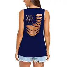 Женские повседневные рубашки без рукавов, однотонные летние открытые обычные синие, черные, фиолетовые, серые топы на бретелях с вырезом