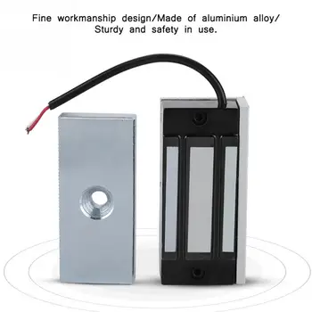 

DC24V Mini Electromagnetic Lock Electronic Magnetic Door Locks 60KG Power on locker Door Hardware