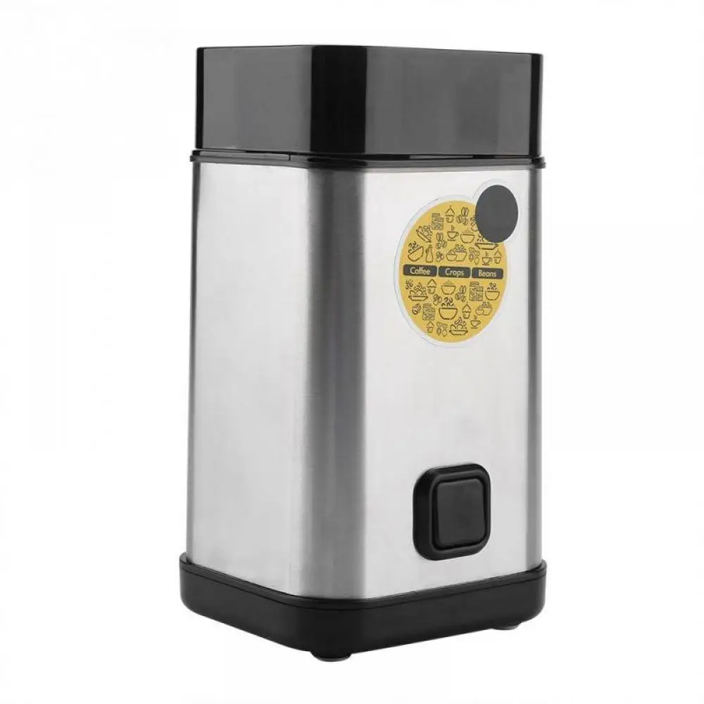 

Electric Coffee Grinder Bean Coffee Maker Grinding Machine Stainless Steel Shell Multifunction Household Coffee Grinders