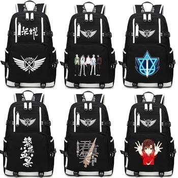 

China HOT anime Periphery Full-time Killer Night shoulder bag student bag Messenger Bag Travel Bag Computer package 21 style