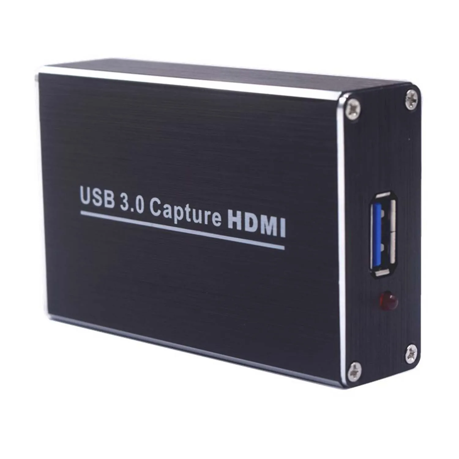 

Video Capture with USB3.0/2.0 Dongle 1080P 60FPS Driver-Free Capture Card Box for Windows Linux Os X System