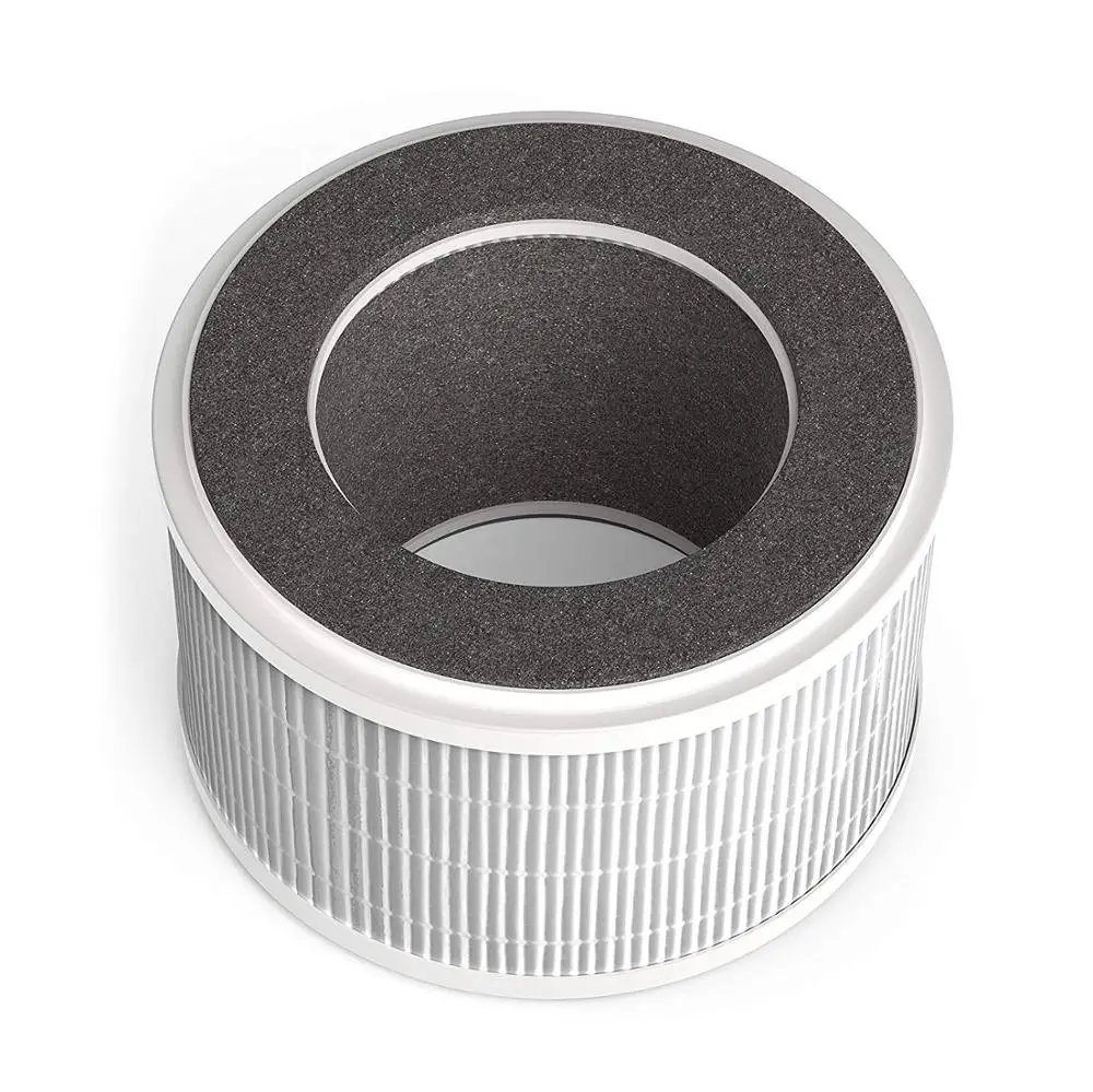 

3-in-1 Compact Ionic HEPA Air Purifier - Quietly Ionizes and Purifies Air to Reduce Odor and Allergies from Mold, Smoke, Dust,