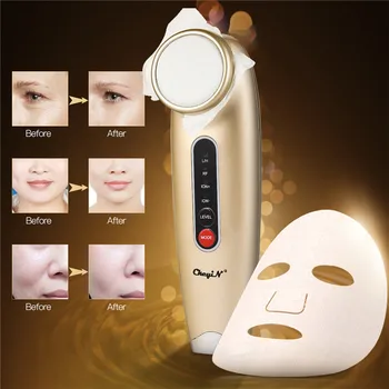 

Therapy Facial Skin Lifting Rejuvenation Vibration Device Machine RF Ion Microcurrent Massager Pores Shrinking Skin Whitening
