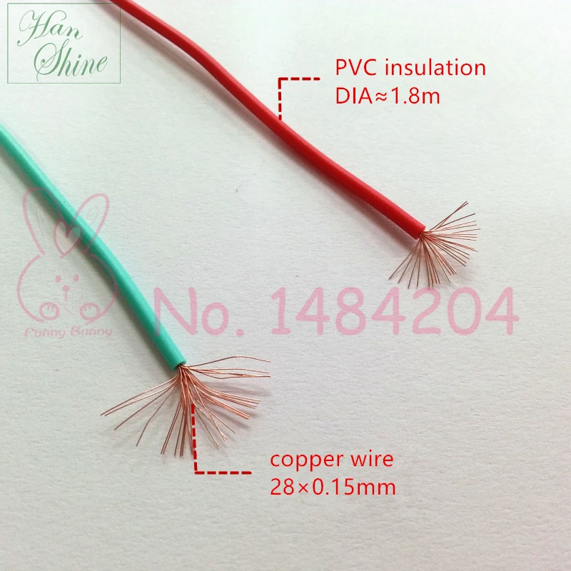 Электрические Провода RV 0,5 mm2 голые Медь многожильный провод ПВХ изоляцией гибкий провод различных Цвета 95 метров