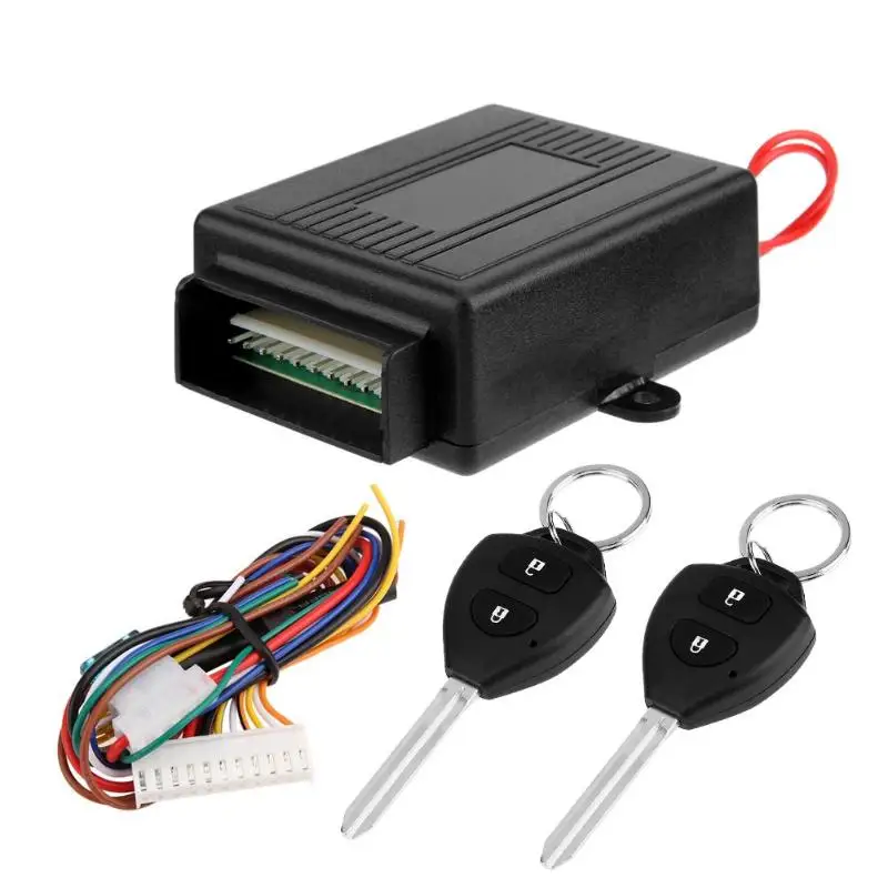 

12V Universal Car Auto Remote Central Kit Door Lock Alarm Keyless Entry System 90*65*32mm Electronic All Plastic Waterproof
