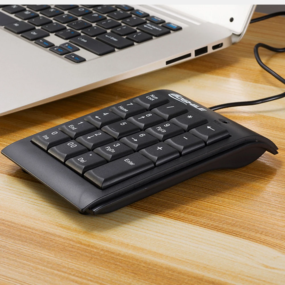 USB цифровая клавиатура портативный тонкий мини коврик для ноутбука настольного
