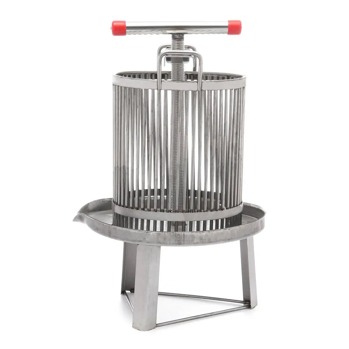 

Stainless Steel Manual Honey Press Wax Machine Press Tool Honey Box Household Beekeeping Equipment for Beekeeper