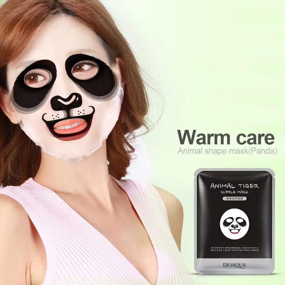 Dog Animal Face Mask Deep Moisturizing Sheet Mask Oil Control Brighten