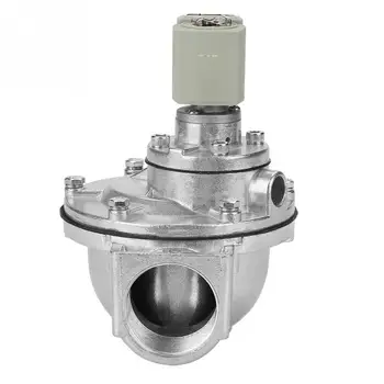 

G1-1/2in Solenoid Valve 2 Way Right Angle Solenoid Pulse Valve Electric Magnetic Pulse Valve DMF-Z-40 valvula solenoide