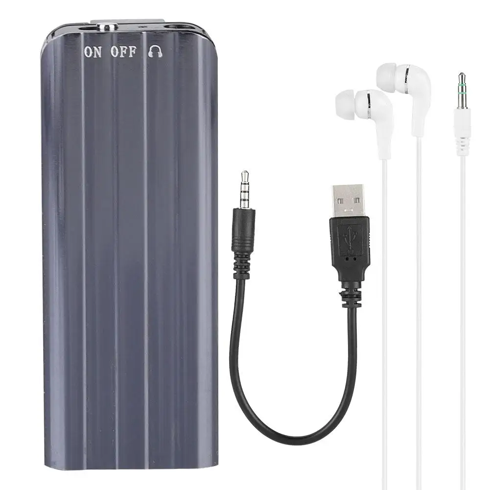 Portable Mini 8GB Voice Recorder with Clip ADPCM Voice Recording Pen with LED Light One Key