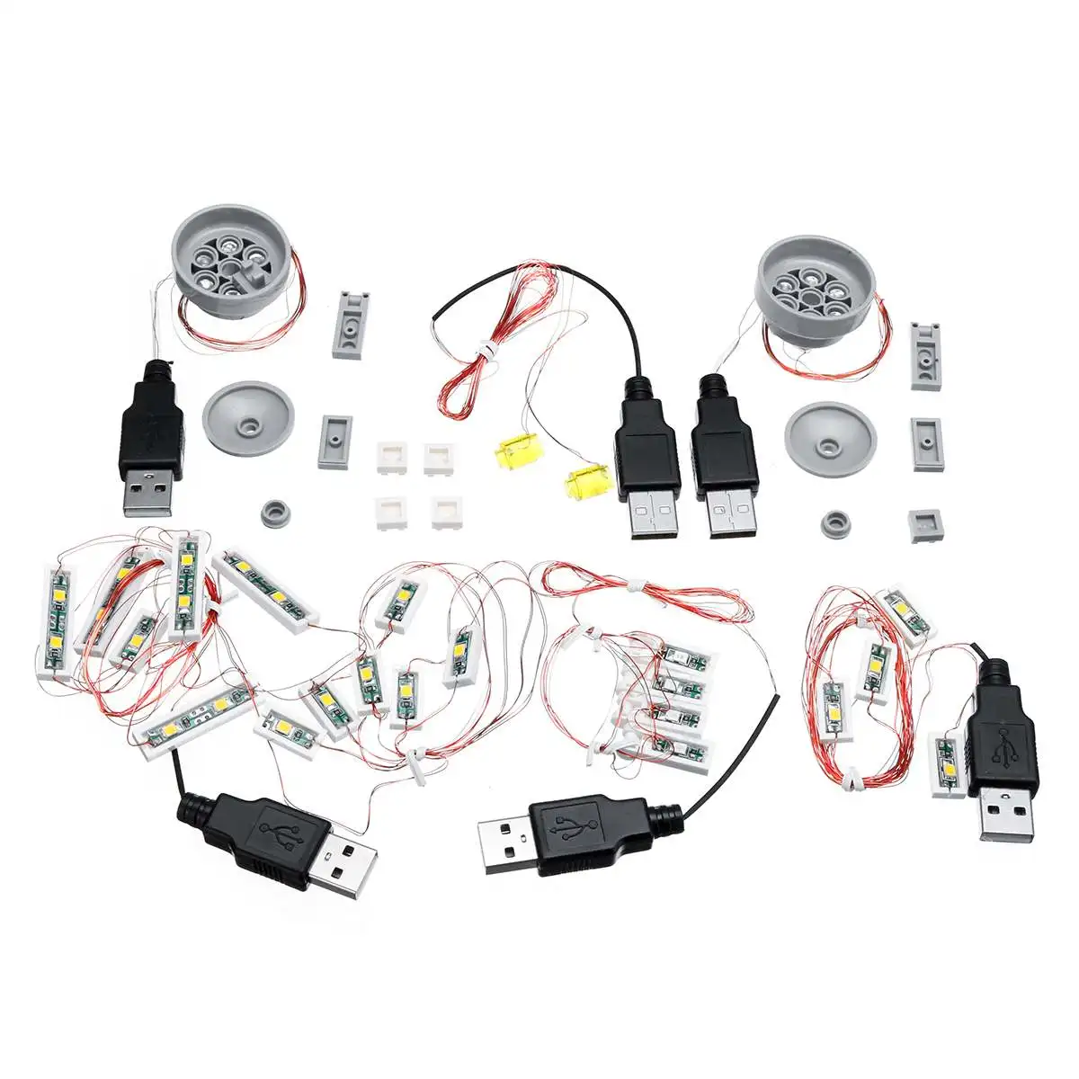 

LED Light Lighting Kit ONLY For Lego for 71040 for Disney Castle Bricks Toys Updated Version With Spotlight