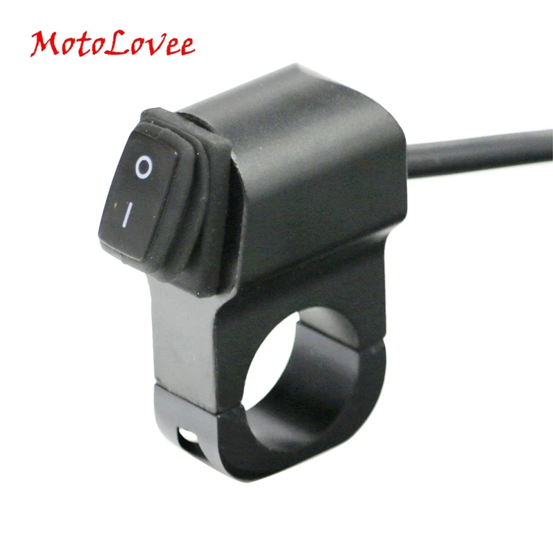 Motolove 12V водонепроницаемый мотоциклетный переключатель из алюминиевого сплава