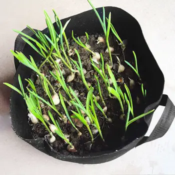 

3/5/7/10 Gallon New Black Plants Growing Bag Vegetable Flower Pot Container DIY Potato Garden Pot Planting Farm Home Grow Bag
