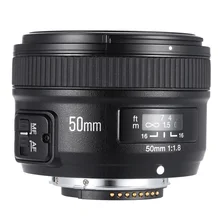 YONGNUO YN50mm F1.8 объектив 6 элементов в 5 групп большая апертура AF Автофокус FX DX Полнокадровый объектив для Nikon(China)