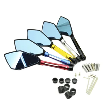 

Motorcycle Cnc Aluminum Rear View Mirror Side Mirror Mirror Modification Accessories For Yamaha Sports Car Rizoma Motorcycle