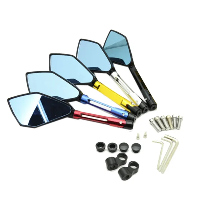 US $13.73 Motorcycle Cnc Aluminum Rear View Mirror Side Mirror Mirror Modification Accessories For Yamaha Spo
