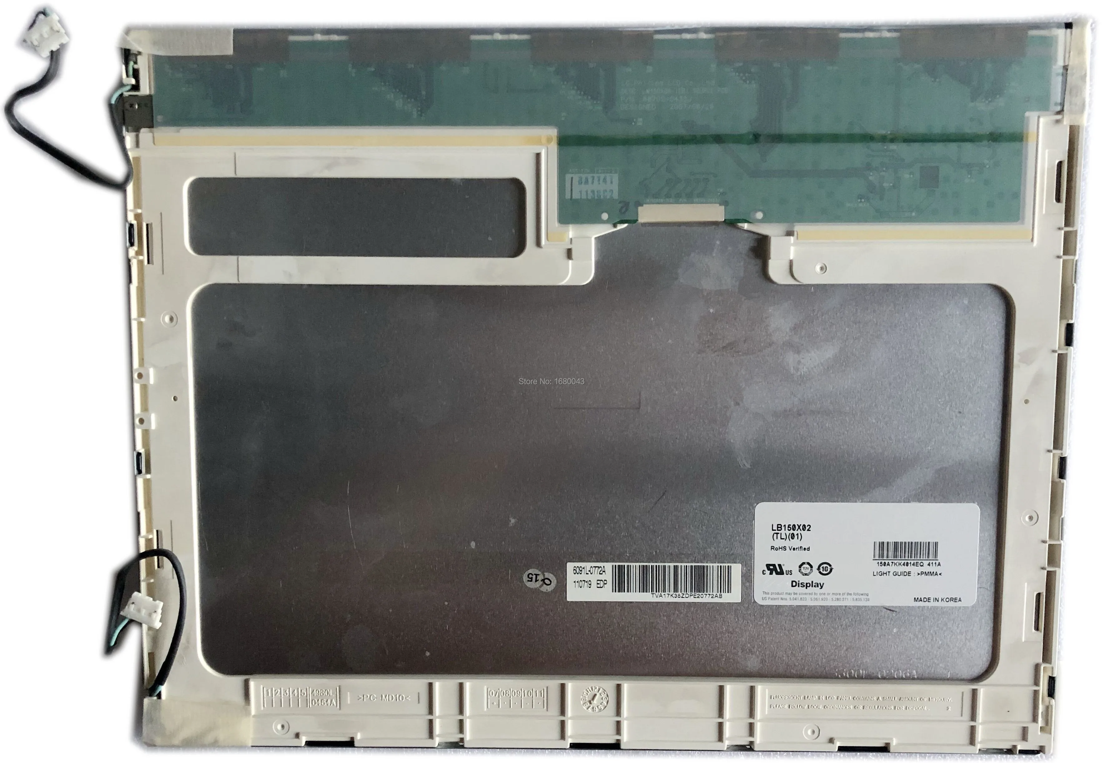 Панель ЖК экрана ноутбука LB150X02 TL01 LB150X02(TL)(01) Φ 1024*768|ЖК-экран для ноутбуков| |