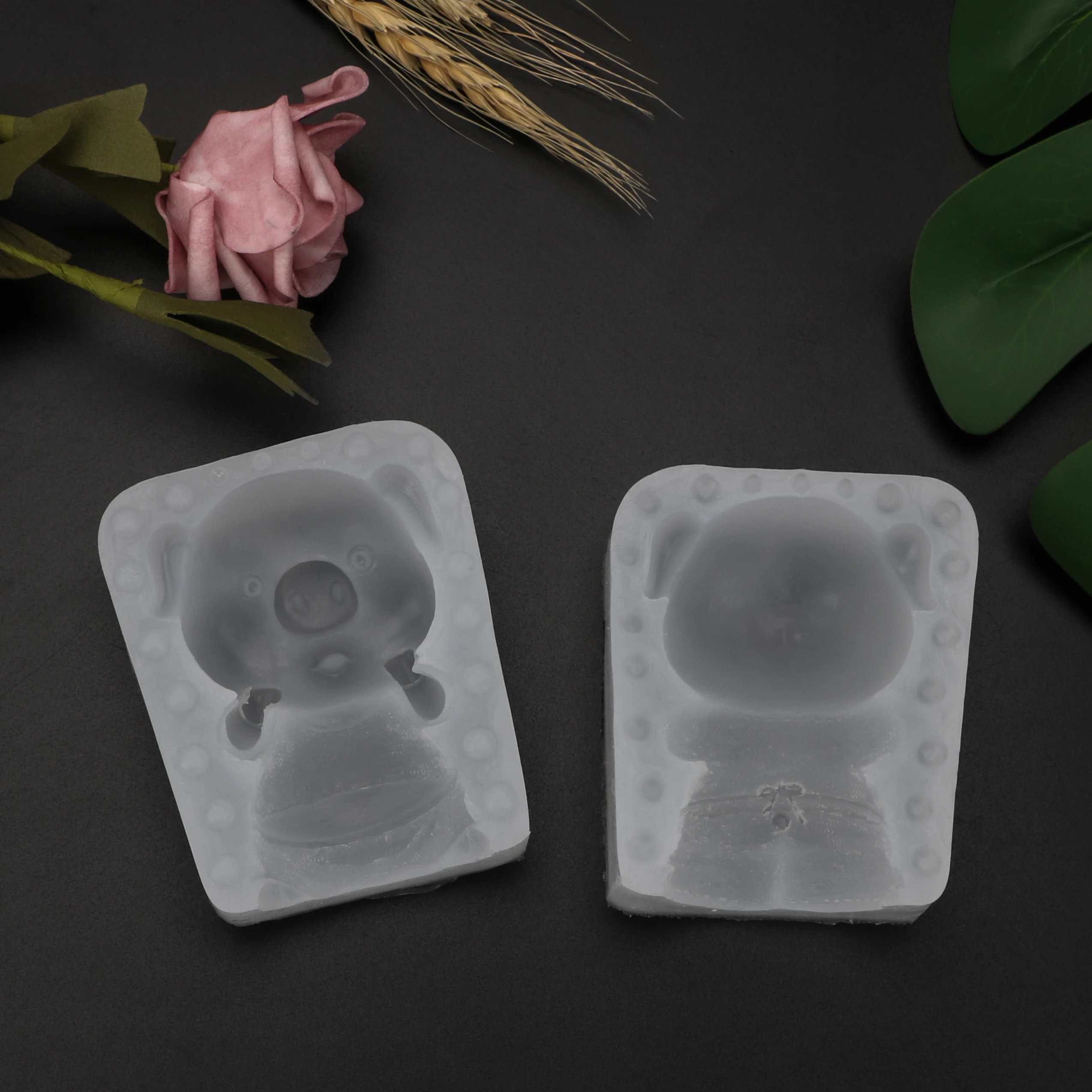 3D Свинья искусственная шоколадная глина форма сделай сам креативный инструмент