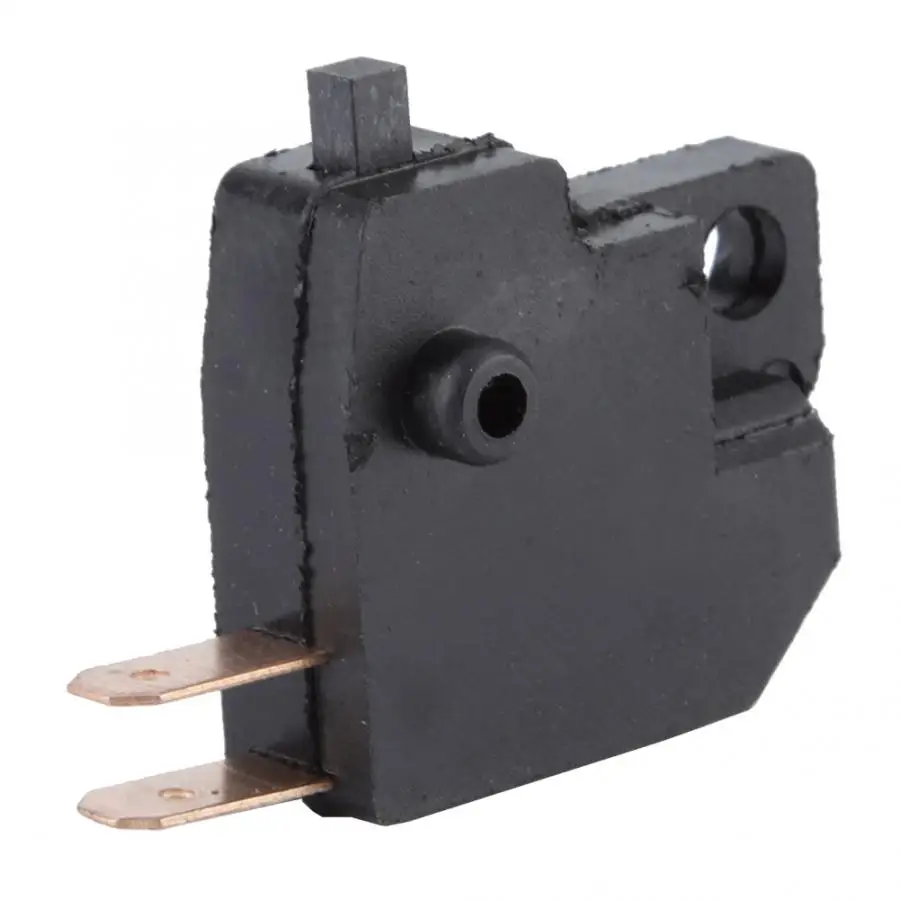 

Universal Brake Light Switch Motorcycle Right Brake Light Switch for Honda Suzuki Yamaha motorcycles Plastic + copper Black