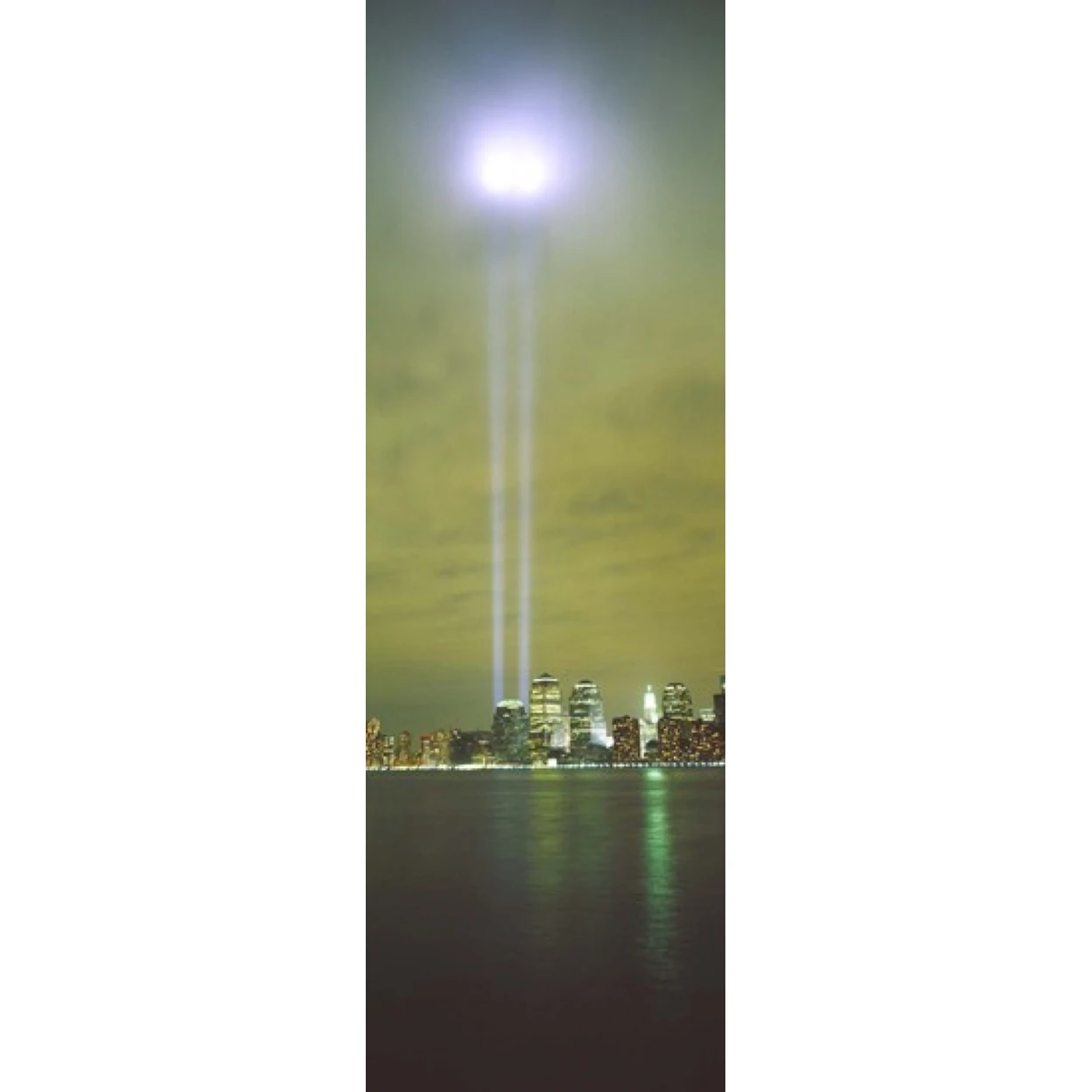 Evening Towers Of Light Lower Manhattan NYC New York City State USA Poster Print (18 x 6) | Дом и сад