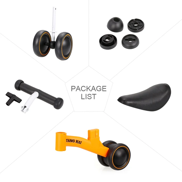 Children Three wheel Balance Bike kids Scooter Baby Walker 1-3 Years Tricycle Bike Ride On Toys Gift for Baby toys High Quality 6