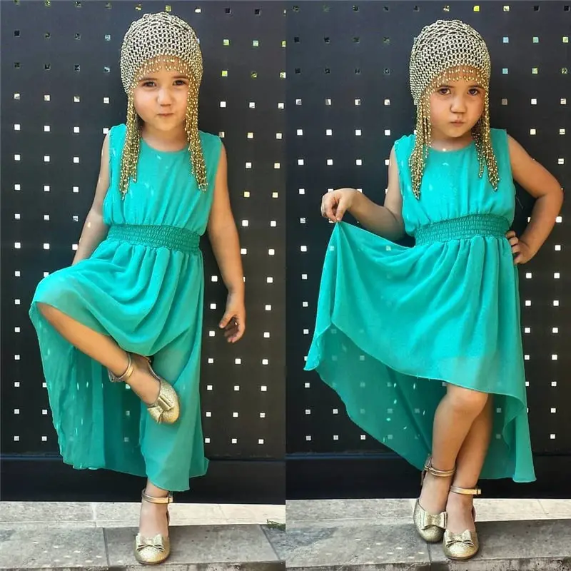 

Emmababy Summer Sleeveless Toddler Baby Girls Dresses Comfort Princess Pageant Party Tutu Wedding Dresses Clothes for Girl