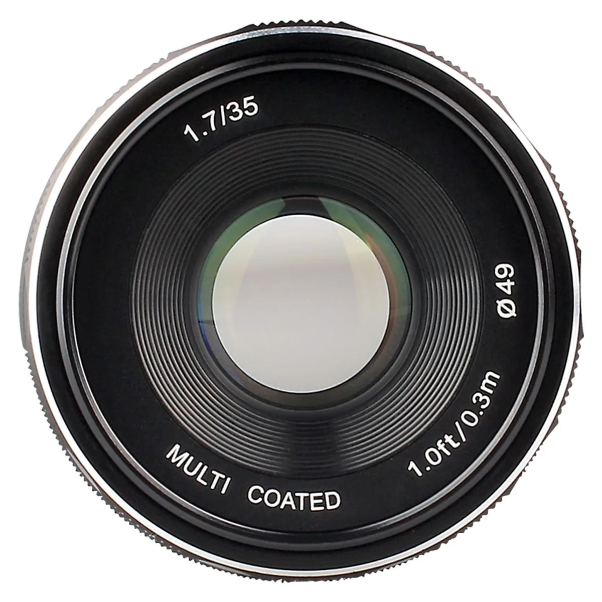 Meike объектив камеры MK 35mm F1.7 Большая диафрагма ручной фокусировки объектива для Sony
