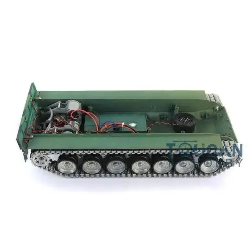 

Henglong 1/16 German Leopard2A6 RC Tank 3889 Chasis W/ Metal Tracks Wheels