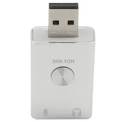 HOT-USB Virtual 9,1 Звуковой адаптер с usb-портом для настольного компьютера или ноутбука