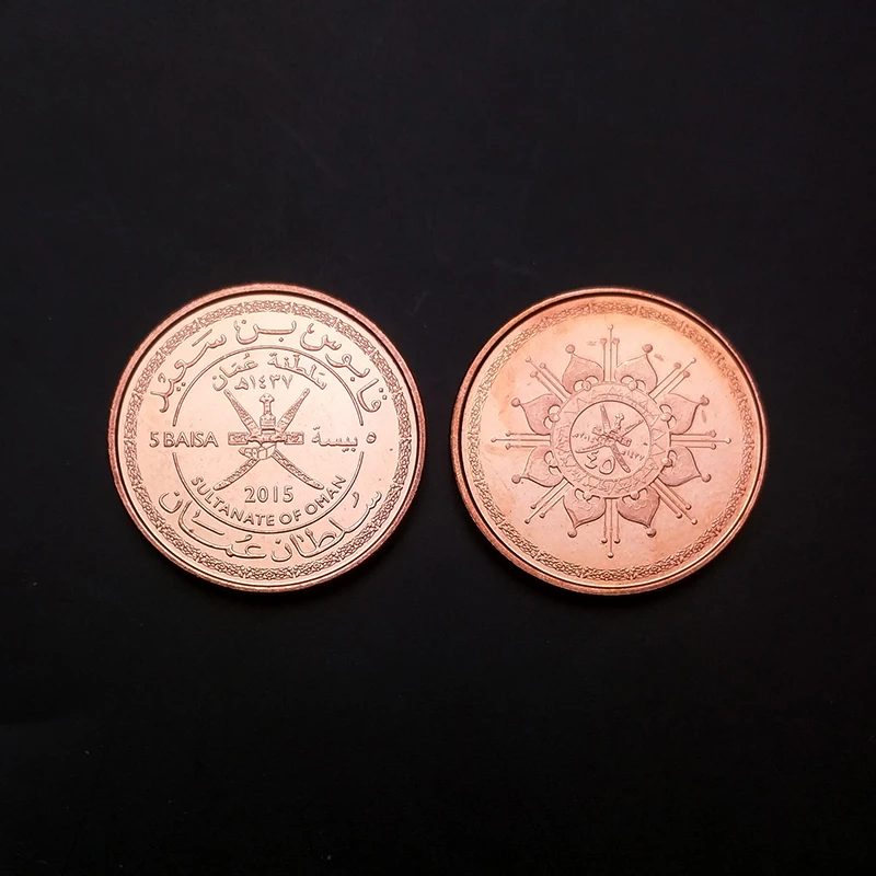 

Oman Coin, 5 Pasha, KM# NEW, Commemorative Coin, Collectibles, Gift, UNC, Uncirculated, Real Original Genuine coins, Asian