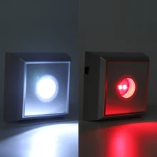 2 типа светодиодный квадратный светильник подставка держатель белый или красочный освещение для хрустальной акриловой статуи дисплей Серебряный