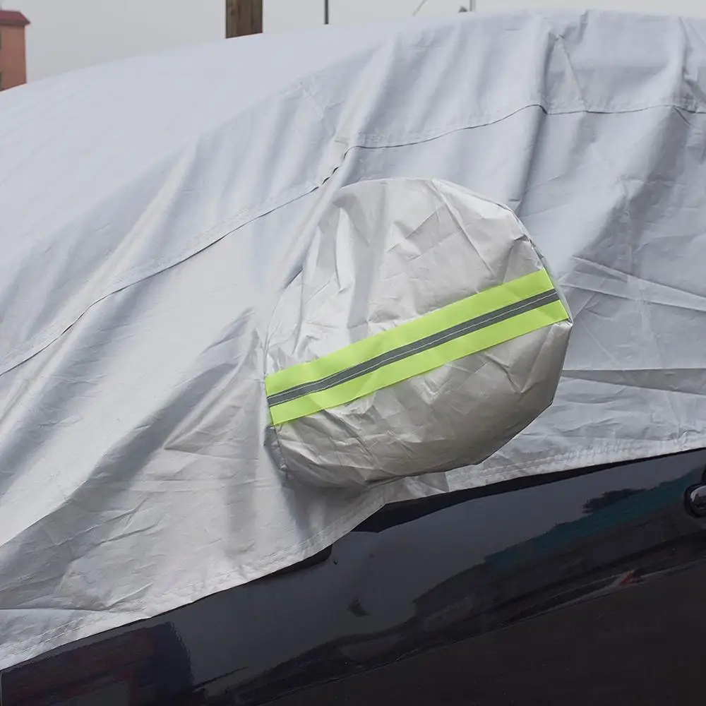 AuMoHall Универсальный наполовину чехол для автомобиля с защитой от ультрафиолета водонепроницаемый наружный внутренний щит автомобильные чехлы Защита от солнца