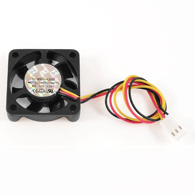 

40mm x 10mm 4010 8.9 CFM 3Pins 12V DC Brushless Computer Cooling Fan For retails / Dropshipping