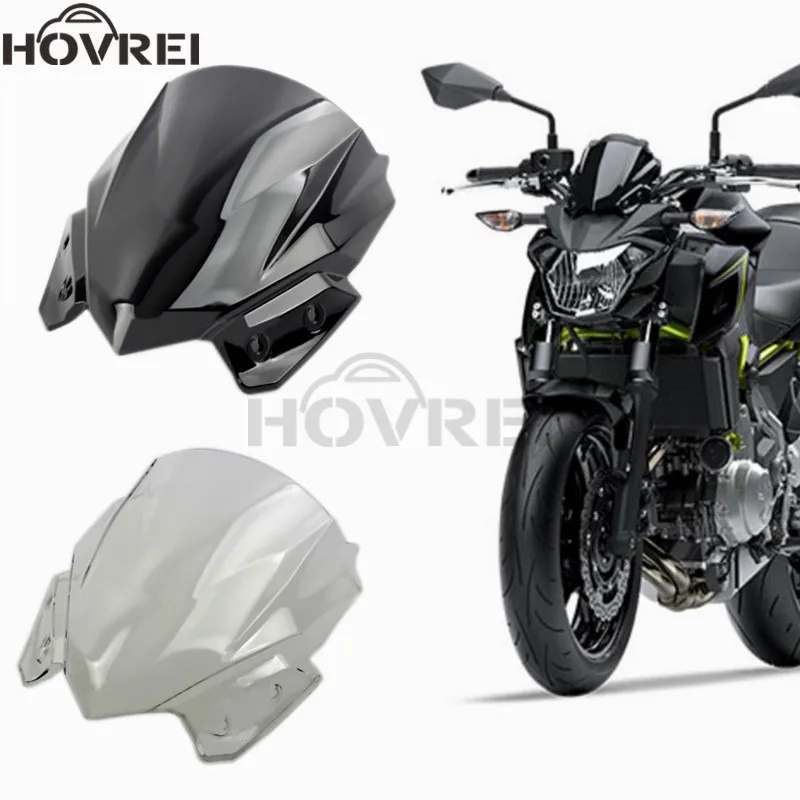 Для Kawasaki Z650 ветровое стекло лобовые стекла ветровые дефлекторы мотоцикл черный прозрачный