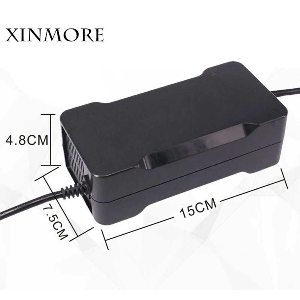 XINMORE литий ионный аккумулятор Зарядное устройство 84V 2A клапанным Chargeur ворс в
