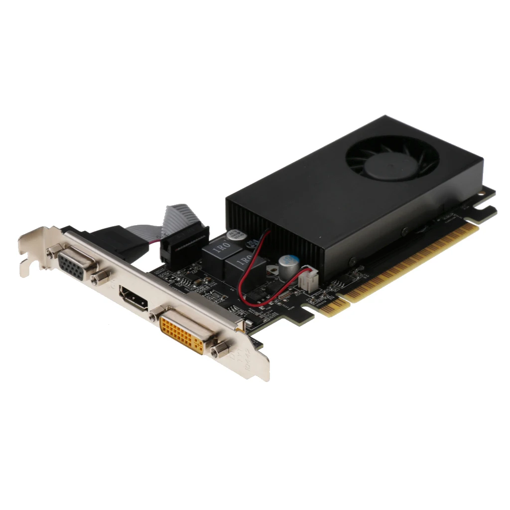 

GT710 2G Video Graphics Card 2GB DDR3 64Bit External Card for Desktops